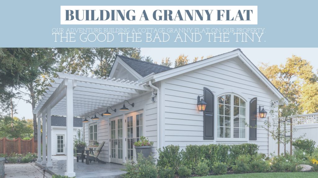 Building a granny flat in california